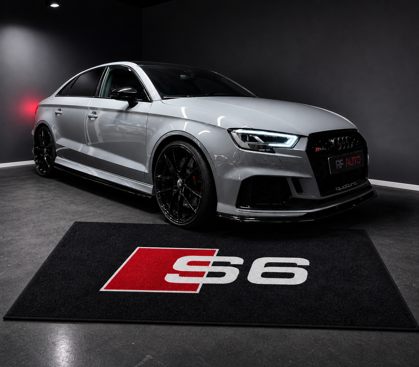 Premium Audi Garage Rug – 5x7 ft (60x87")