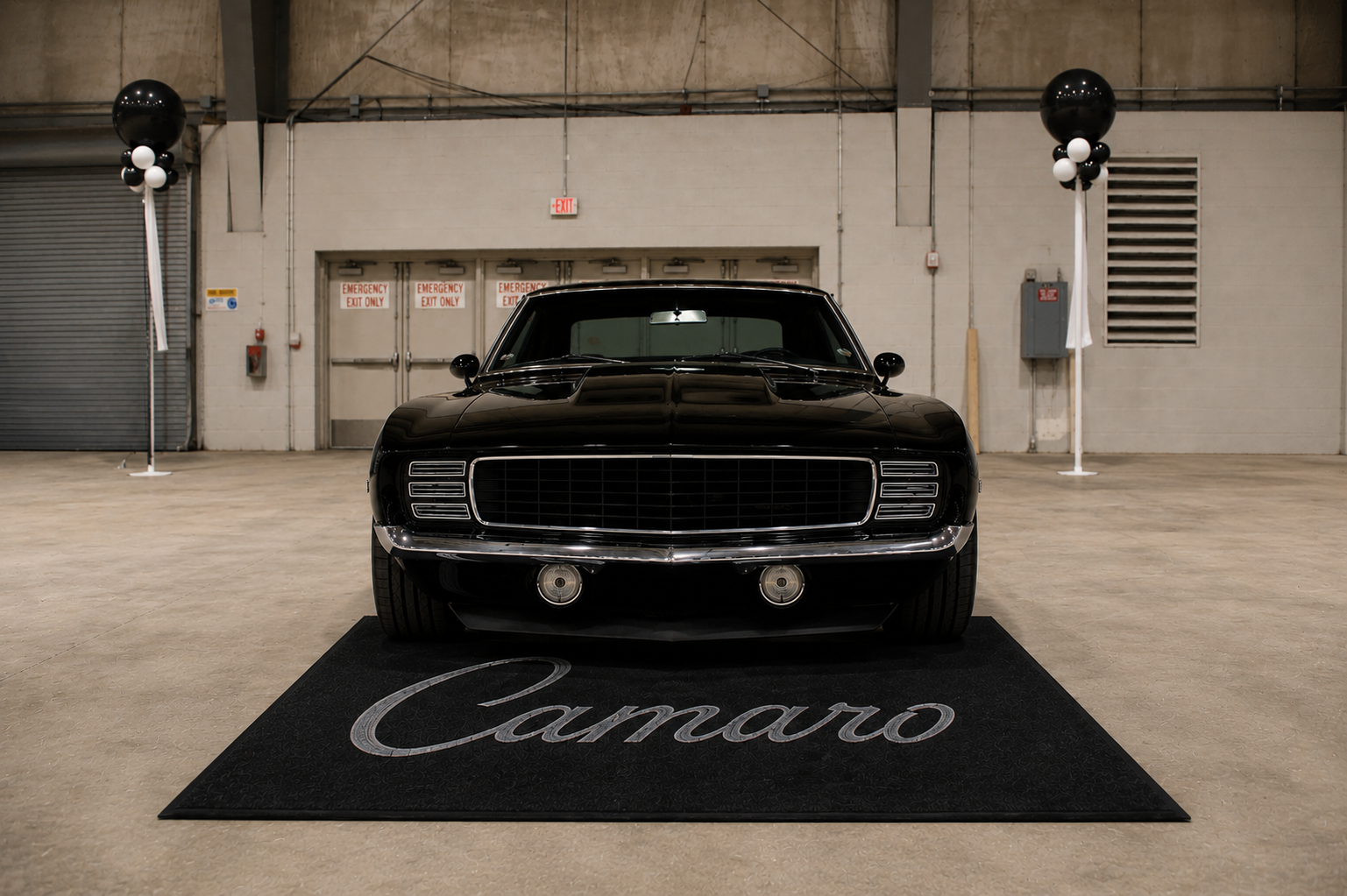 Premium Camaro Garage Rug – 5x7 ft (60x87")