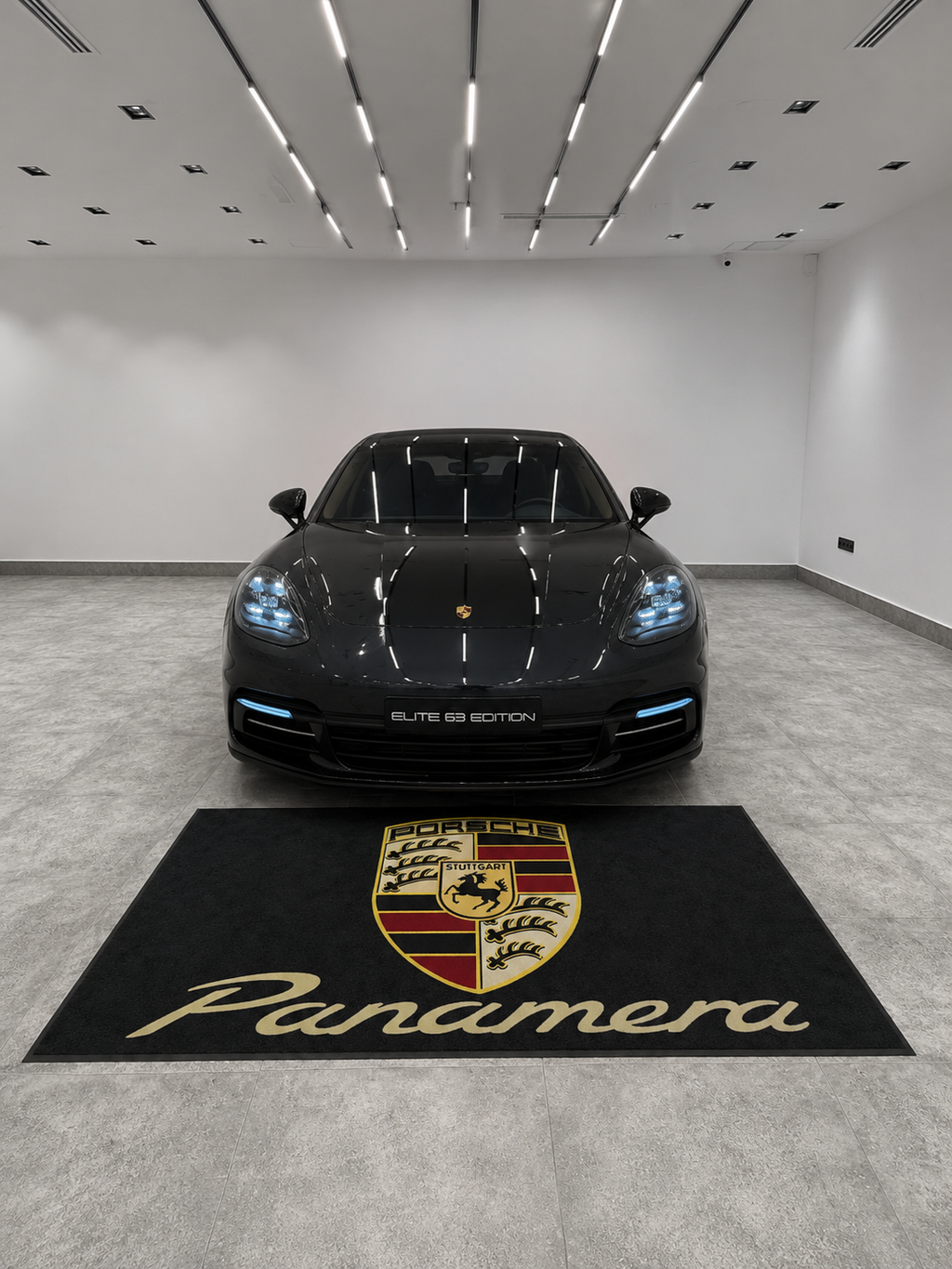 Premium Porsche Garage Rug – 152 x 221 cm  (5x7 ft)
