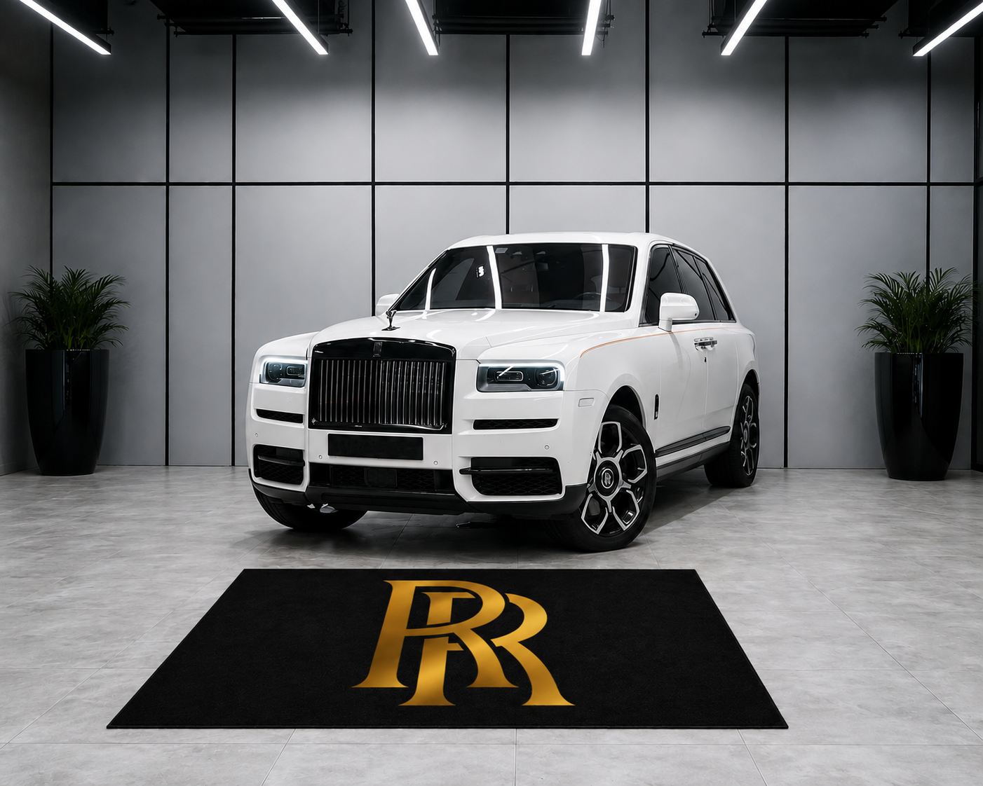 Premium Rolls Royce Garage Rug – 5x7 ft (60x87")