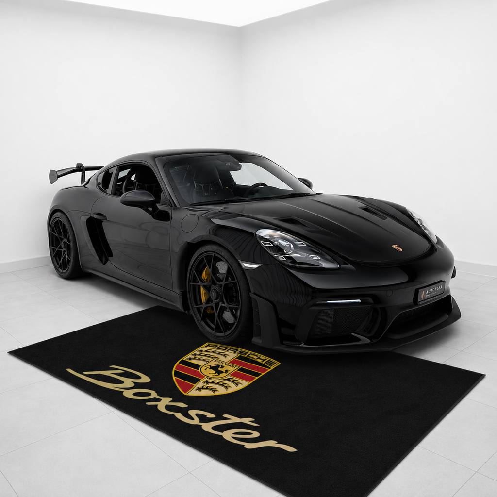 Premium Porsche Garage Rug – 152 x 221 cm  (5x7 ft)