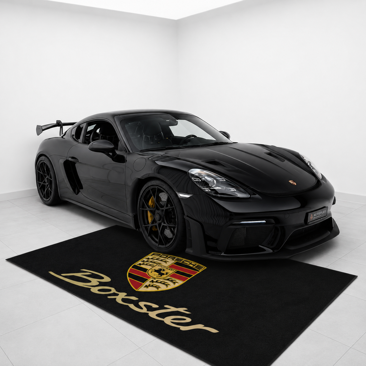Premium Porsche Garage Rug – 152 x 221 cm  (5x7 ft)