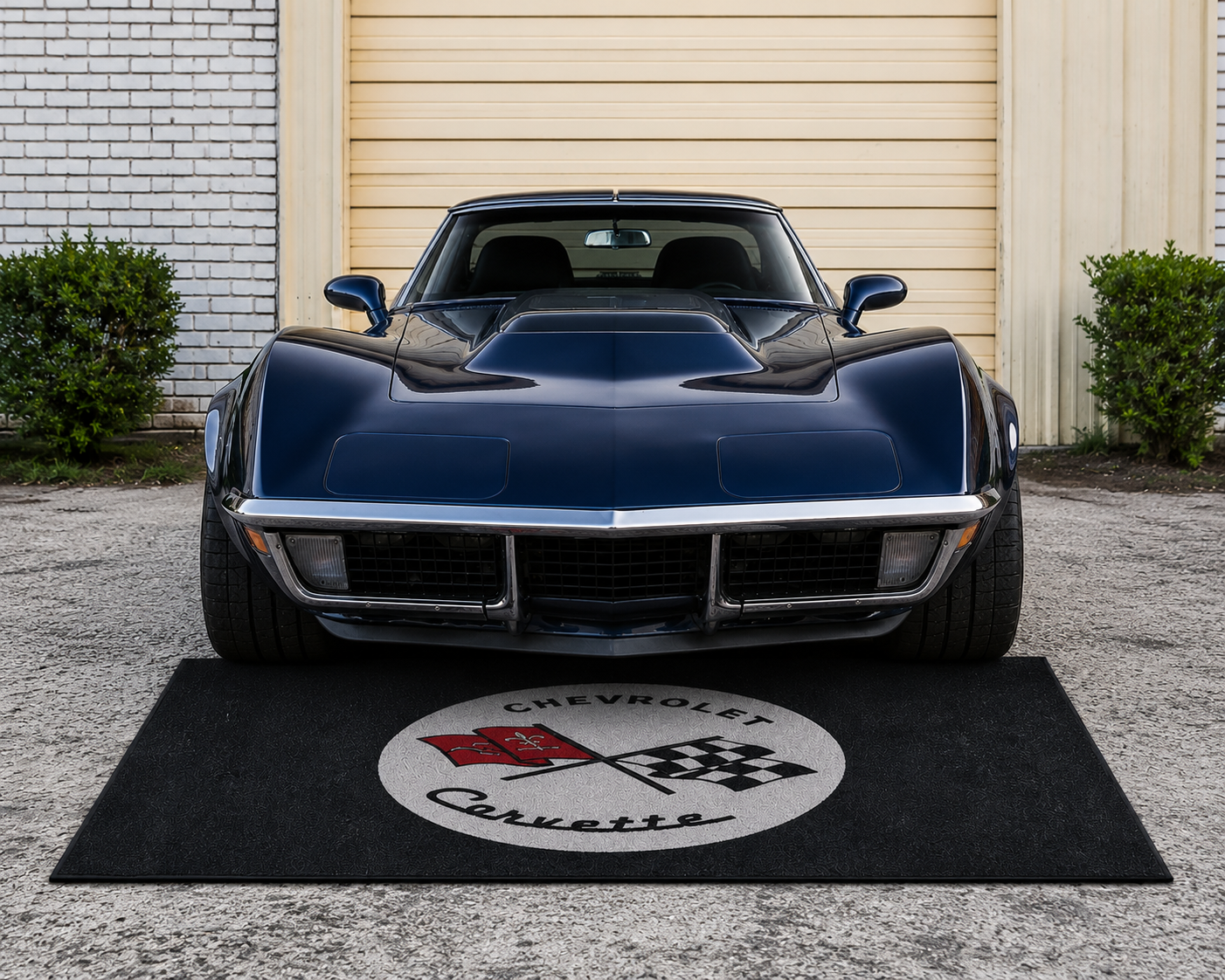 Premium Corvette Garage Rug – 5x7 ft (60x87")