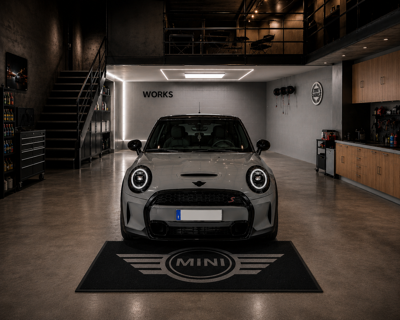 Premium Mini Garage Rug – 5x7 ft (60x87")