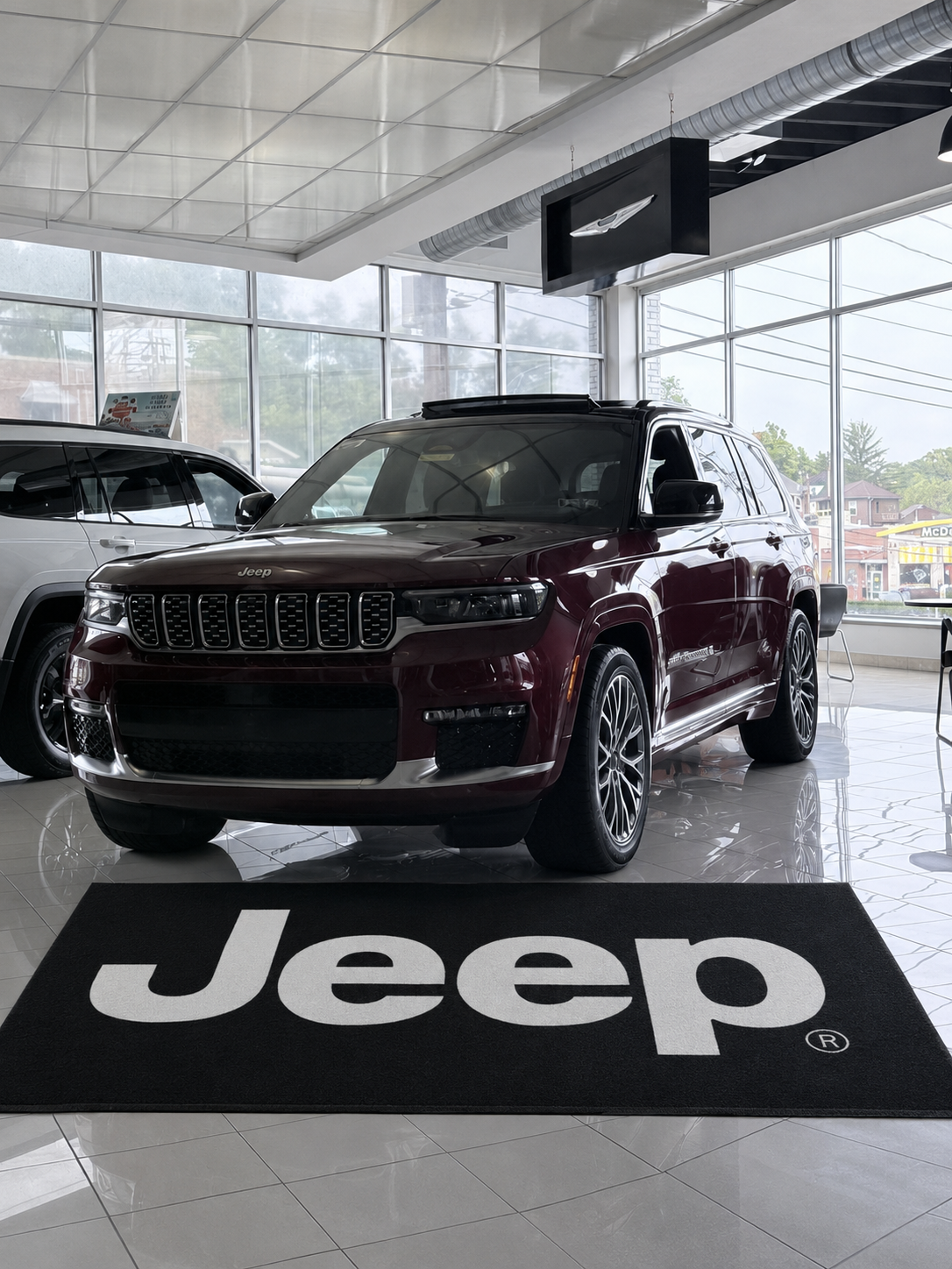 Premium Jeep Garage Rug – 5x7 ft (60x87")