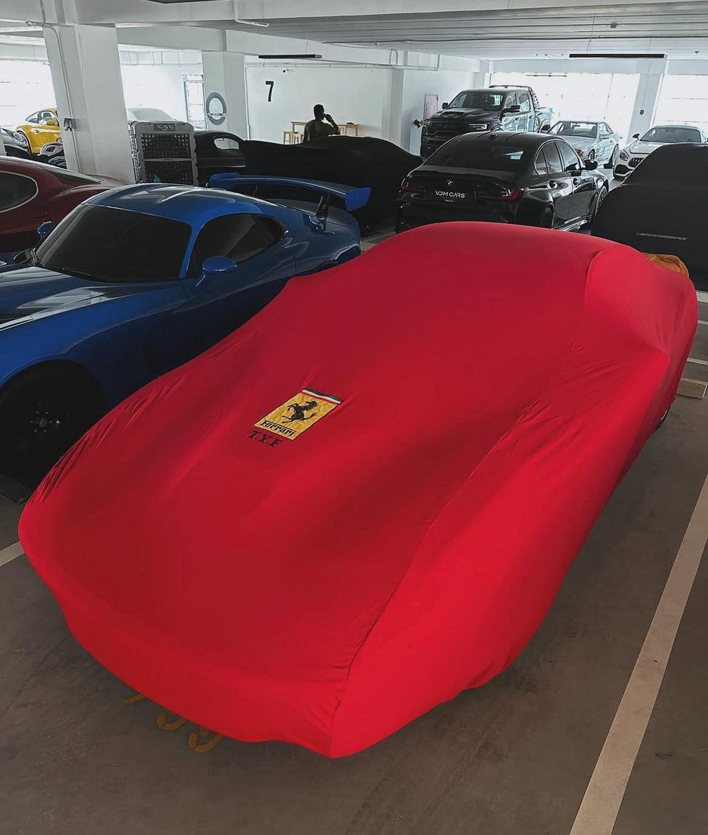 Ferrari Car Cover — Ferrari Indoor Car Cover Custom Fit for All Models