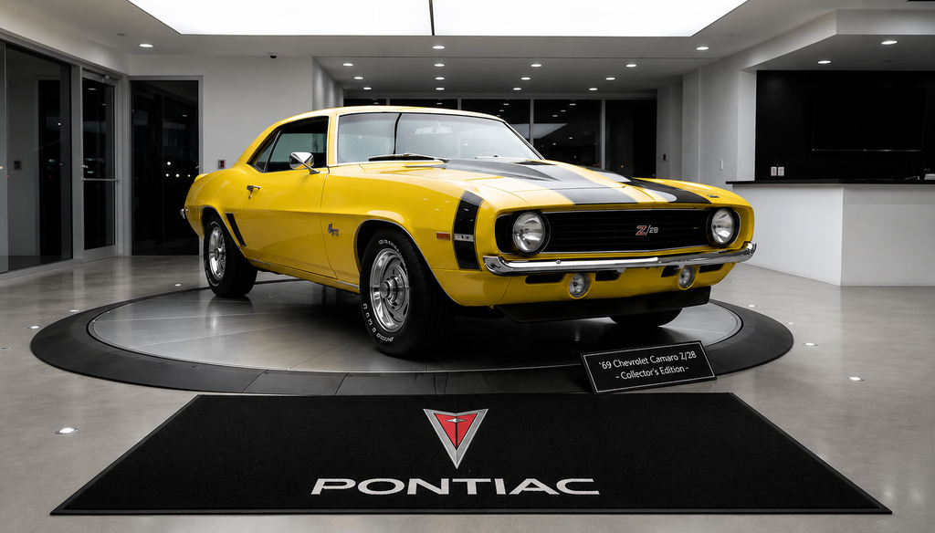 Premium Pontiac Garage Rug – 5x7 ft (60x87")