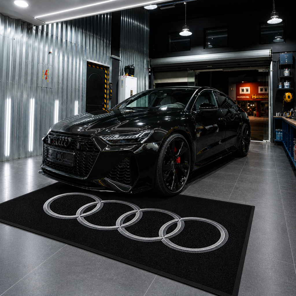 Premium Audi Garage Rug – 5x7 ft (60x87")