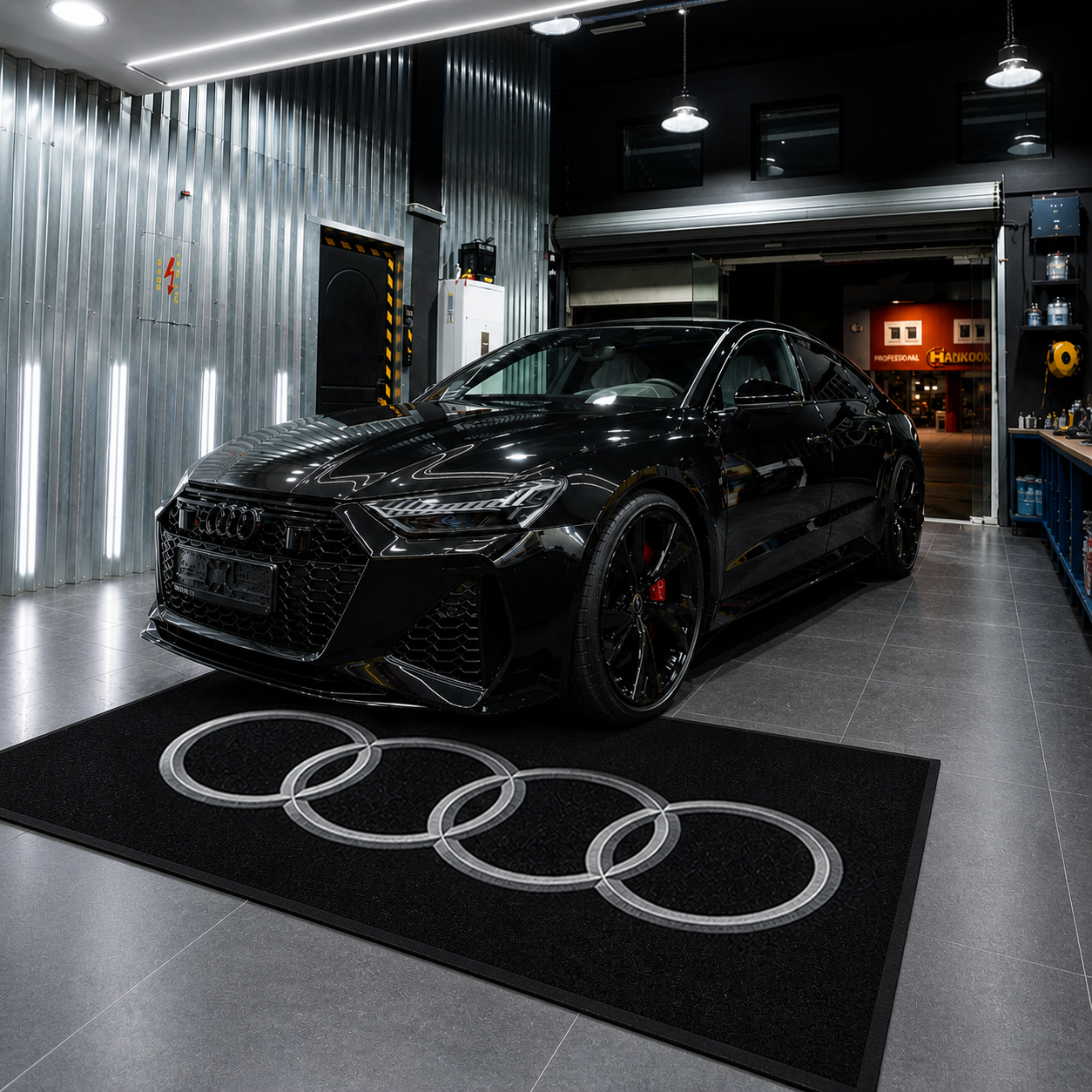 Premium Audi Garage Rug – 5x7 ft (60x87")