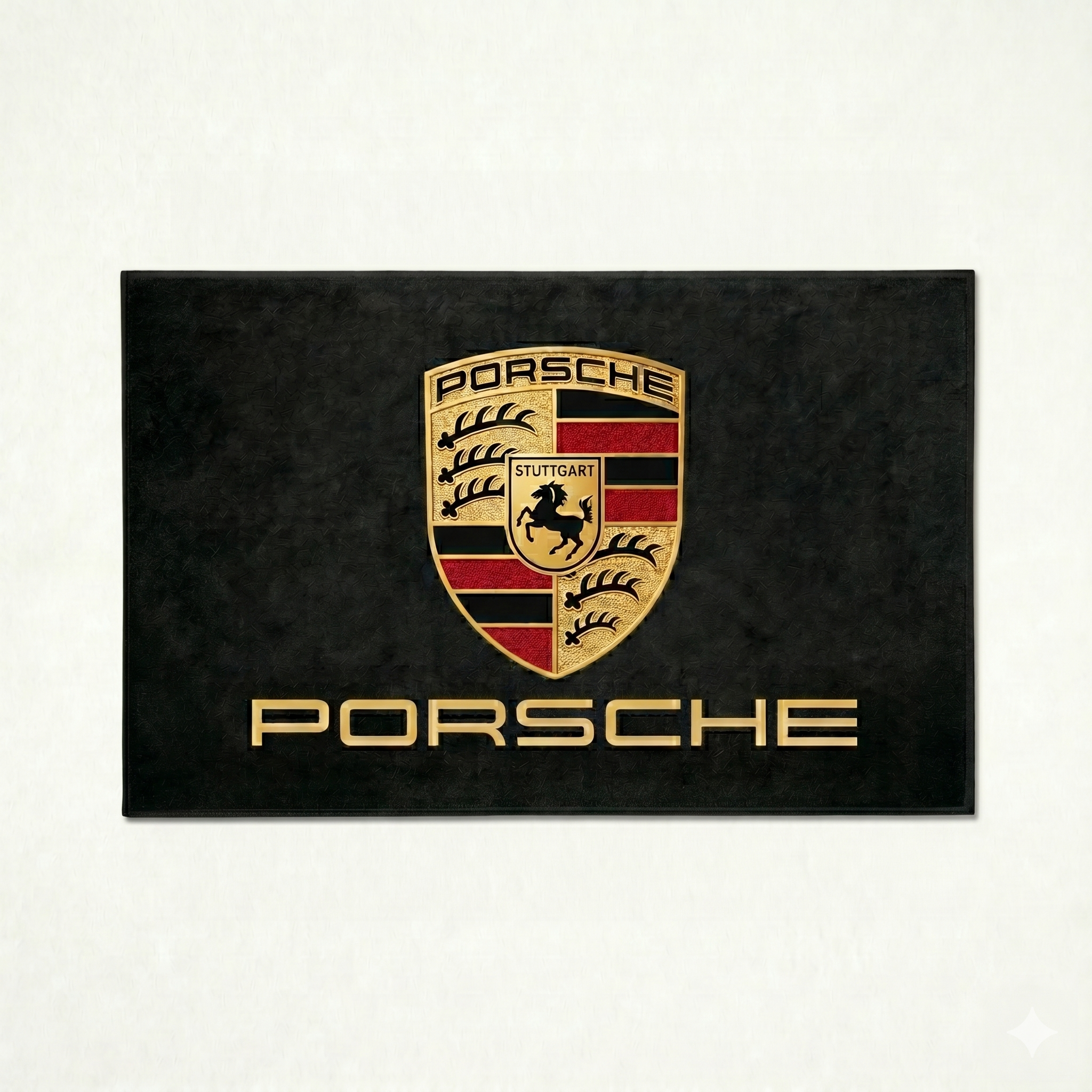 Premium Porsche Garage Rug – 152 x 221 cm  (5x7 ft)