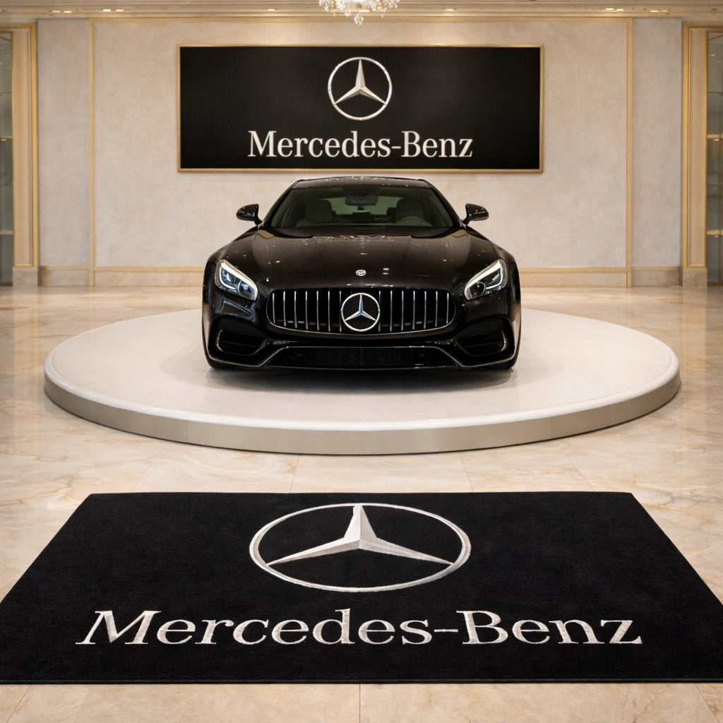 Premium Mercedes-Benz Garage Rug – 5x7 ft (60x87")