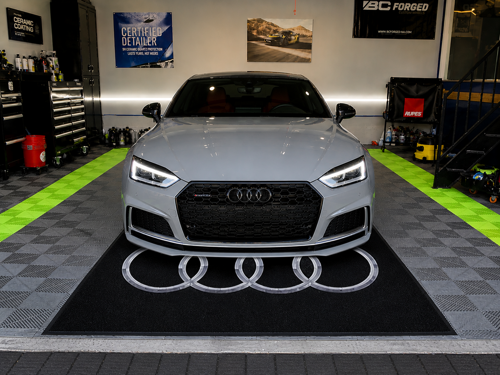 Premium Audi Garage Rug – 5x7 ft (60x87")