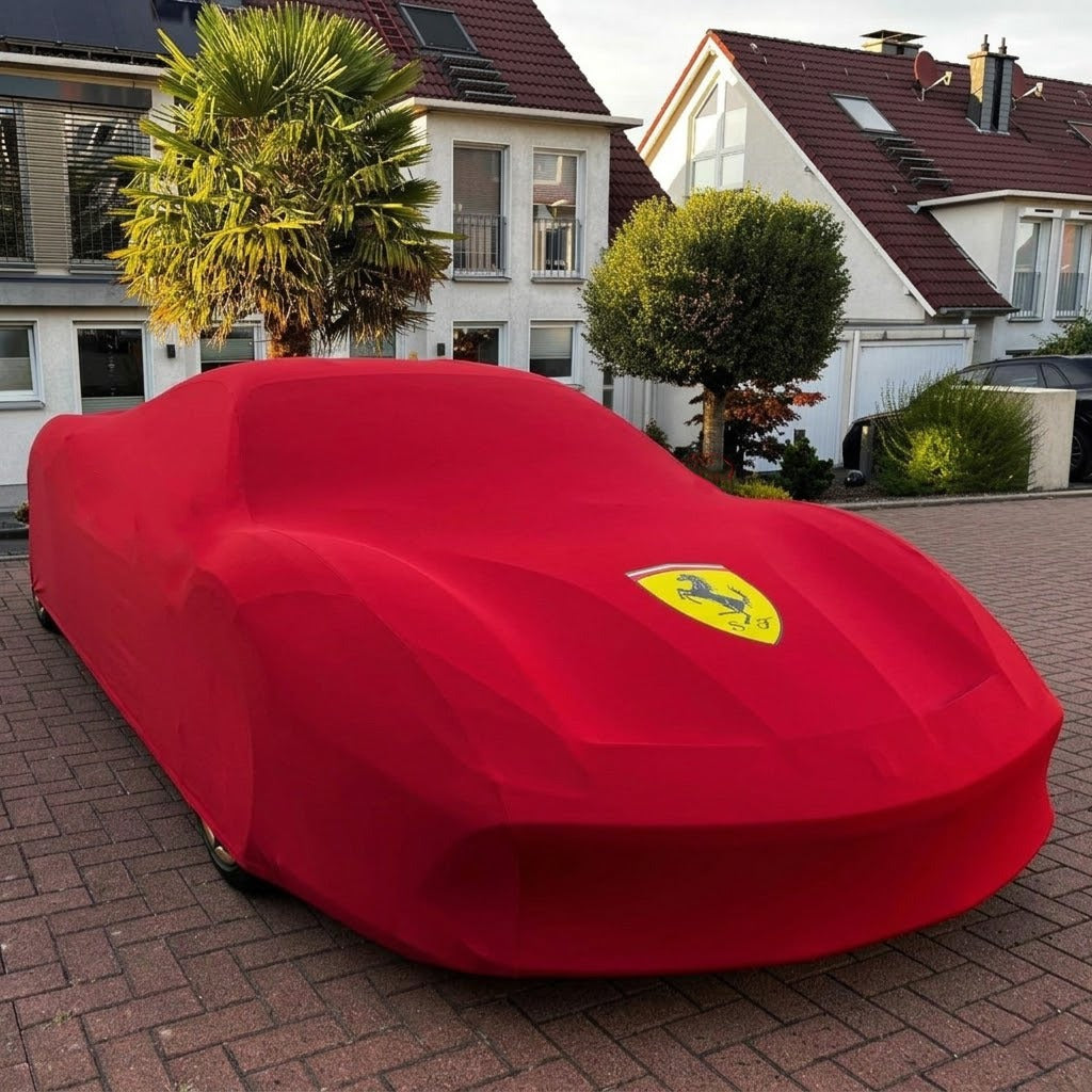 Ferrari Car Cover — Ferrari Indoor Car Cover Custom Fit for All Models