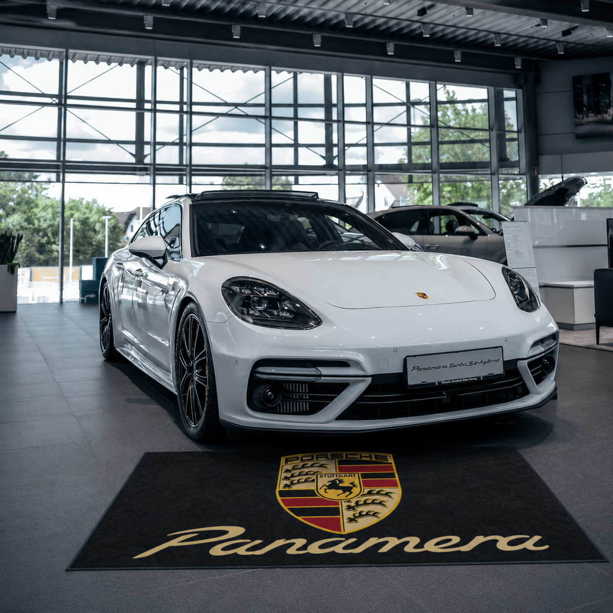 Premium Porsche Garage Rug – 152 x 221 cm  (5x7 ft)
