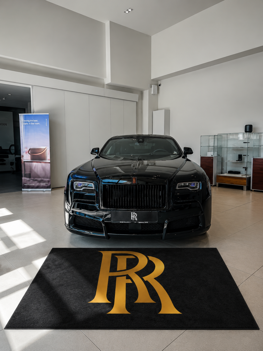 Premium Rolls Royce Garage Rug – 5x7 ft (60x87")