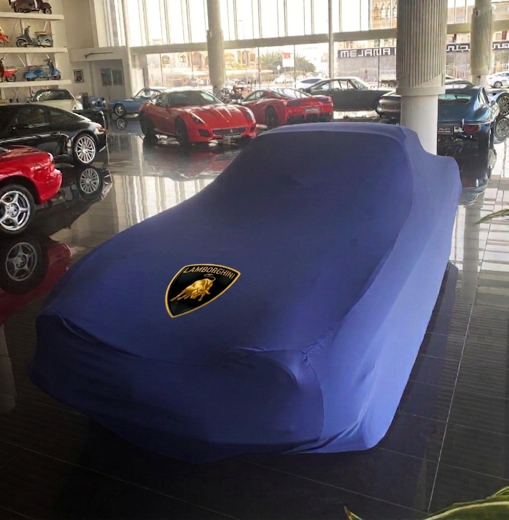 Lamborghini Car Cover — Lamborghini Indoor Car Cover Custom Fit for All Models