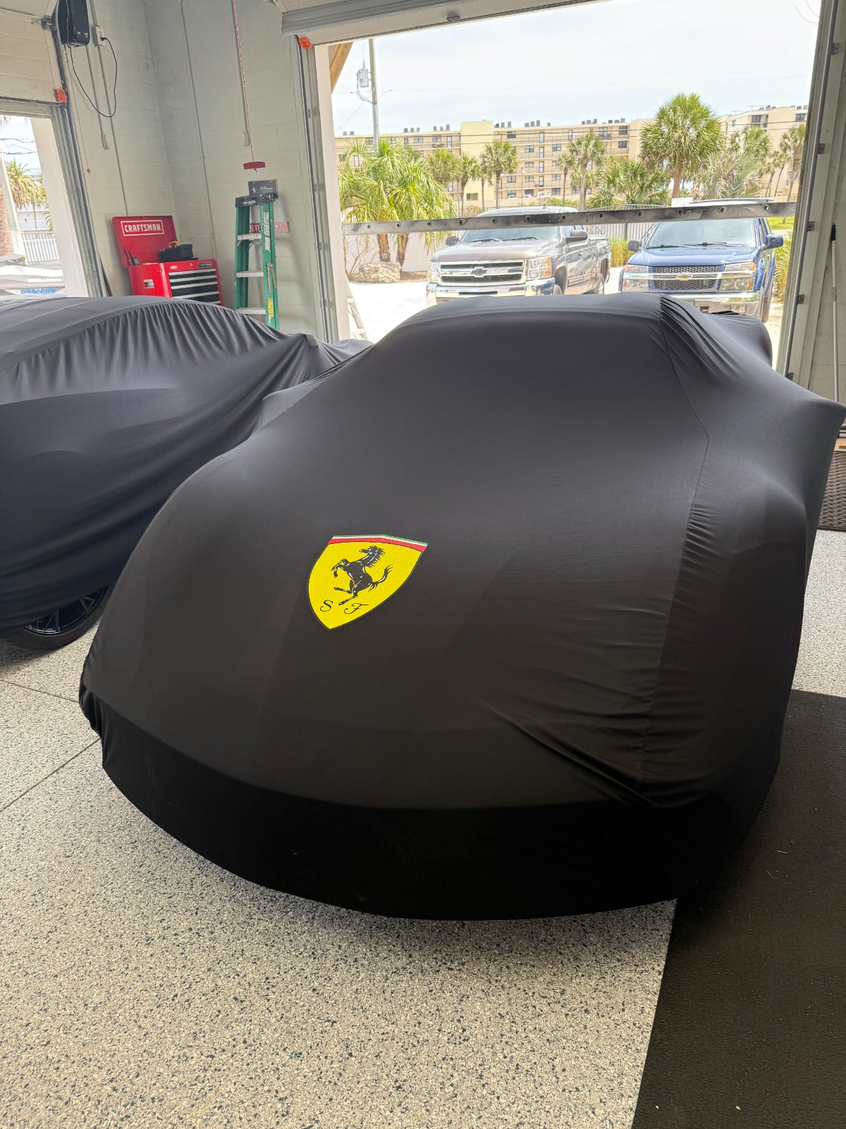 Ferrari Car Cover — Ferrari Indoor Car Cover Custom Fit for All Models