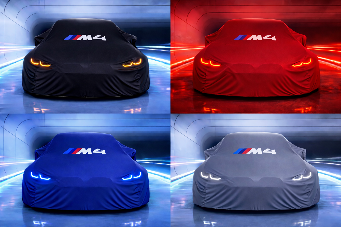 BMW Car Cover indoor Cover For BMW - Red - ///M8