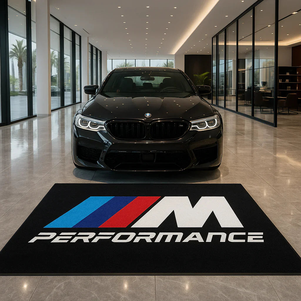 Premium BMW Garage Rug – 5x7 ft (60x87")