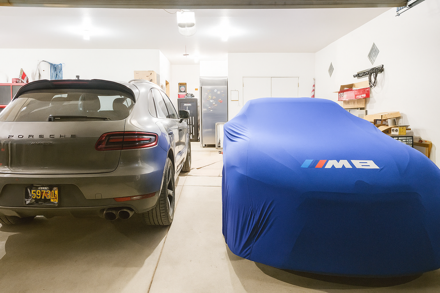 BMW M8 Car Cover indoor Cover For M Series - Blue