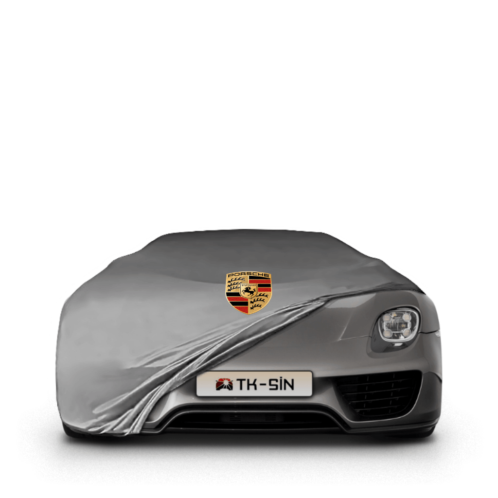 PORSCHE 918 SPYDER Indoor Car Cover - Gray