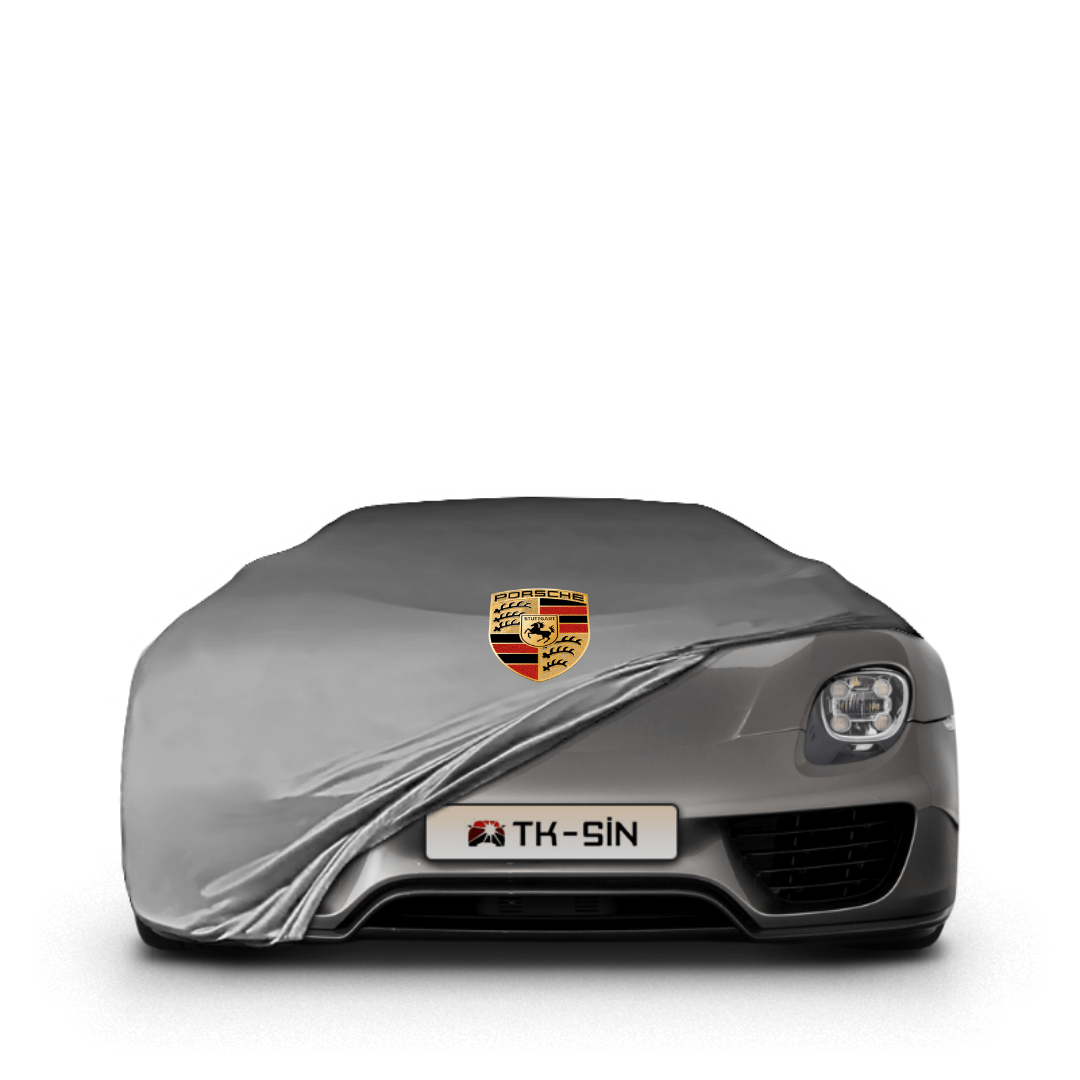 PORSCHE 918 SPYDER Indoor Car Cover - Gray