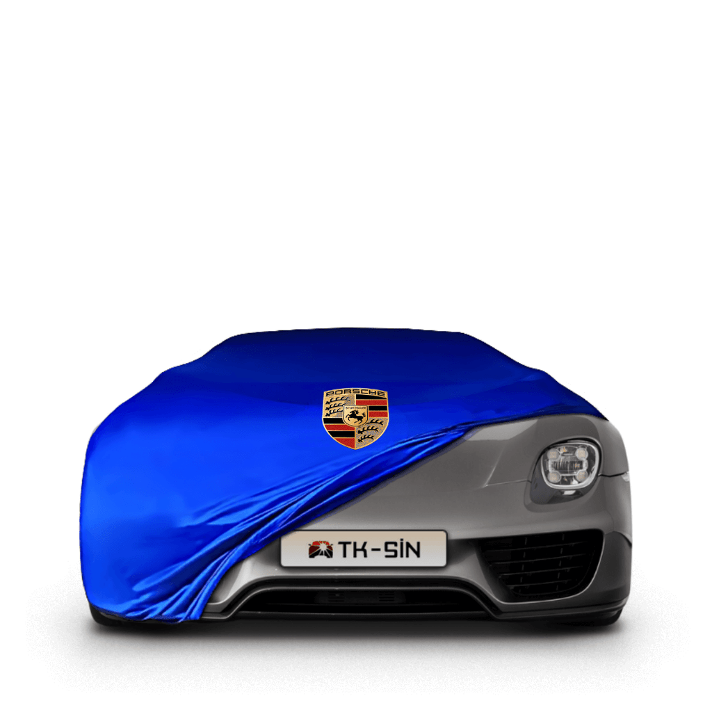 PORSCHE 918 SPYDER Indoor Car Cover - Blue