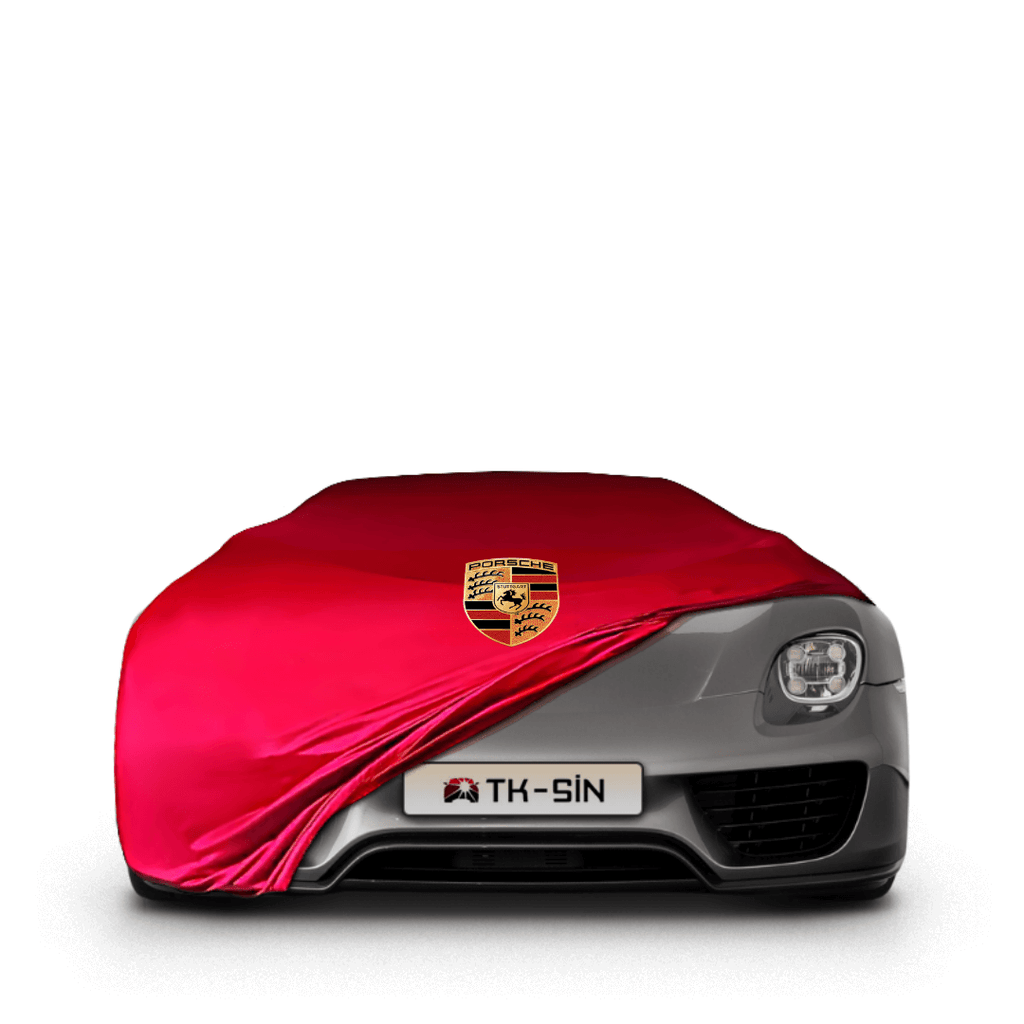PORSCHE 918 SPYDER Indoor Car Cover - Red