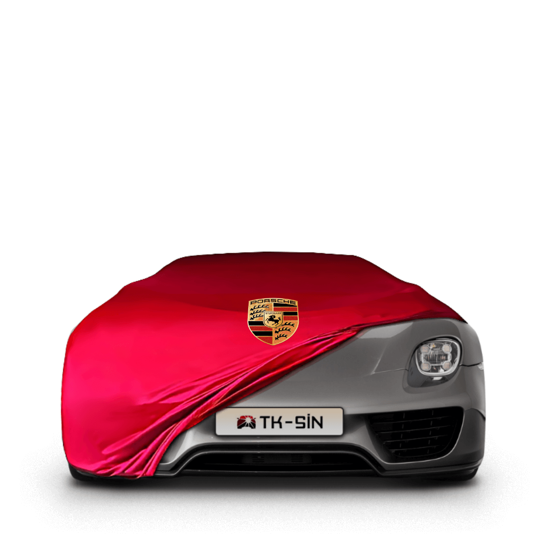 PORSCHE 918 SPYDER Indoor Car Cover - Red