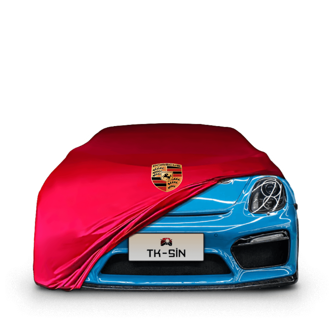 PORSCHE BOXSTER 981 (2012-2016) Indoor Car Cover - Red