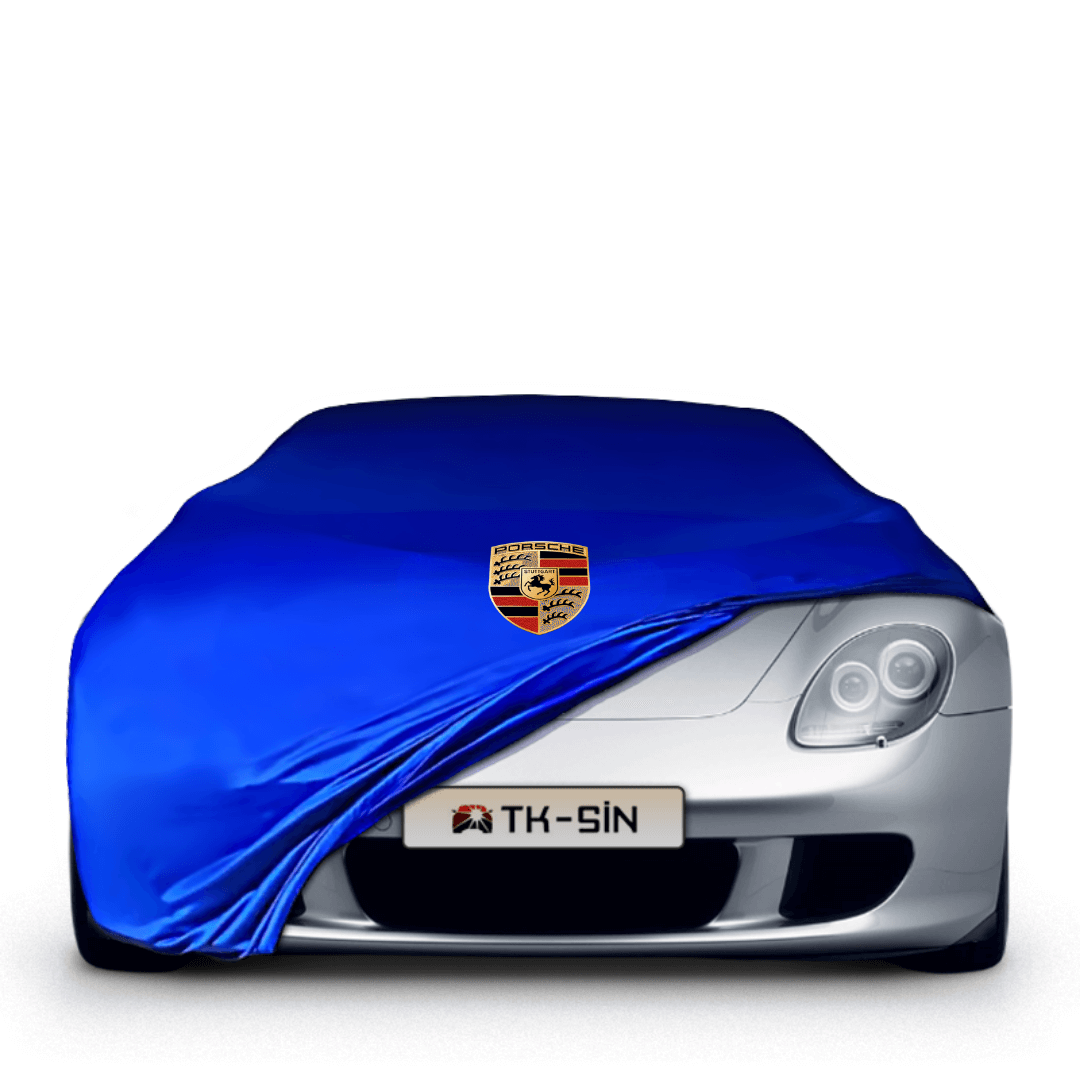 PORSCHE CARRERA GT Indoor Car Cover - Blue