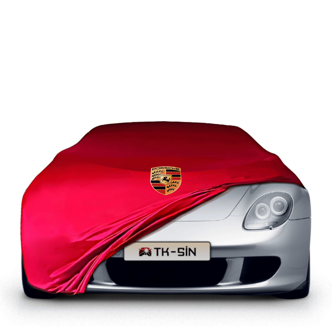 PORSCHE CARRERA GT Indoor Car Cover - Red