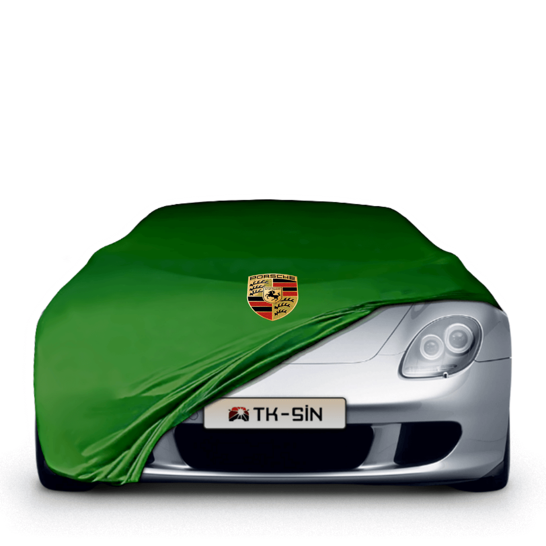 PORSCHE CARRERA GT Indoor Car Cover - Green
