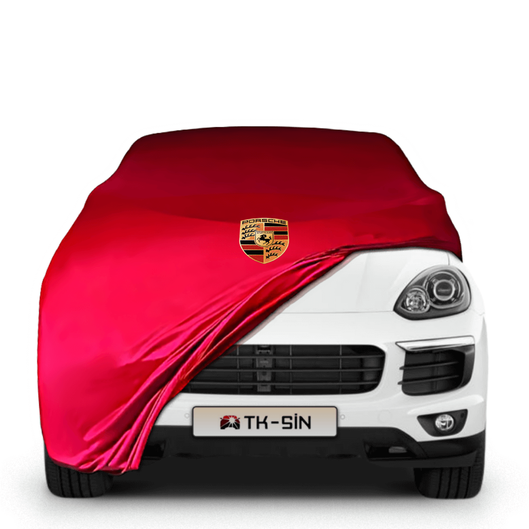 PORSCHE CAYENNE 3 (2017-) Indoor Car Cover - Red