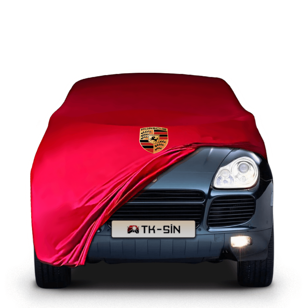 PORSCHE CAYENNE 955 (2002-2010) Indoor Car Cover - Red