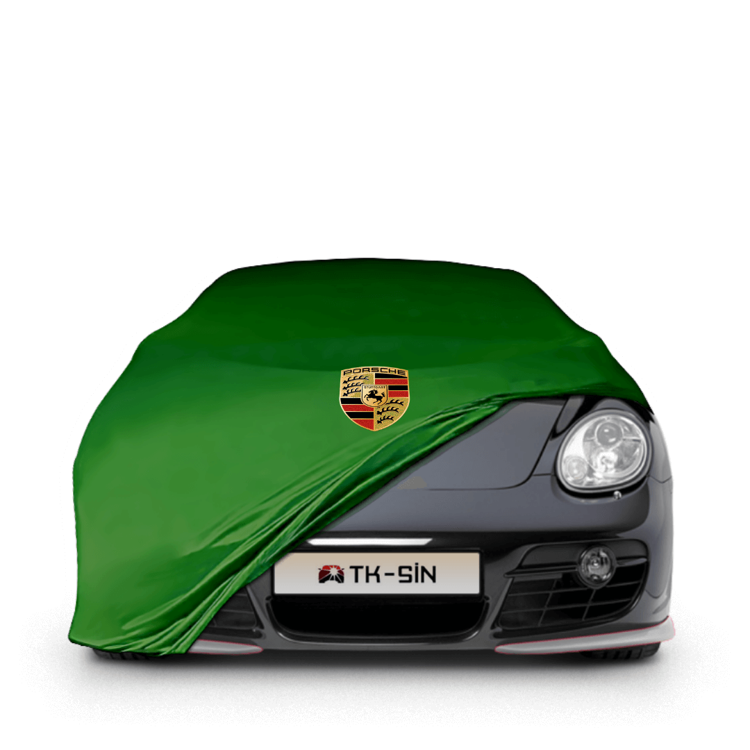 PORSCHE CAYMAN 987C (2005-2012) Indoor Car Cover - Green