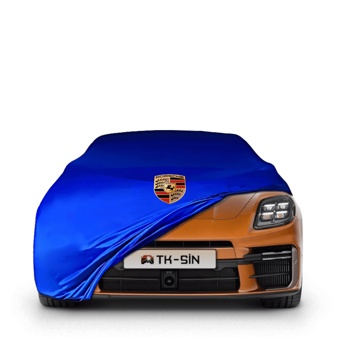 PORSCHE PANAMERA (G1-2-G2-2) Indoor Car Cover - Blue