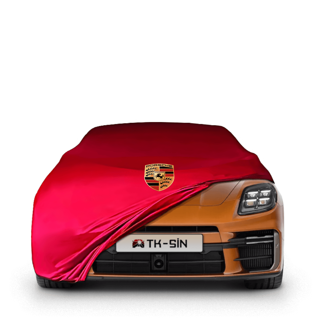 PORSCHE PANAMERA (G1-2-G2-2) Indoor Car Cover - Red