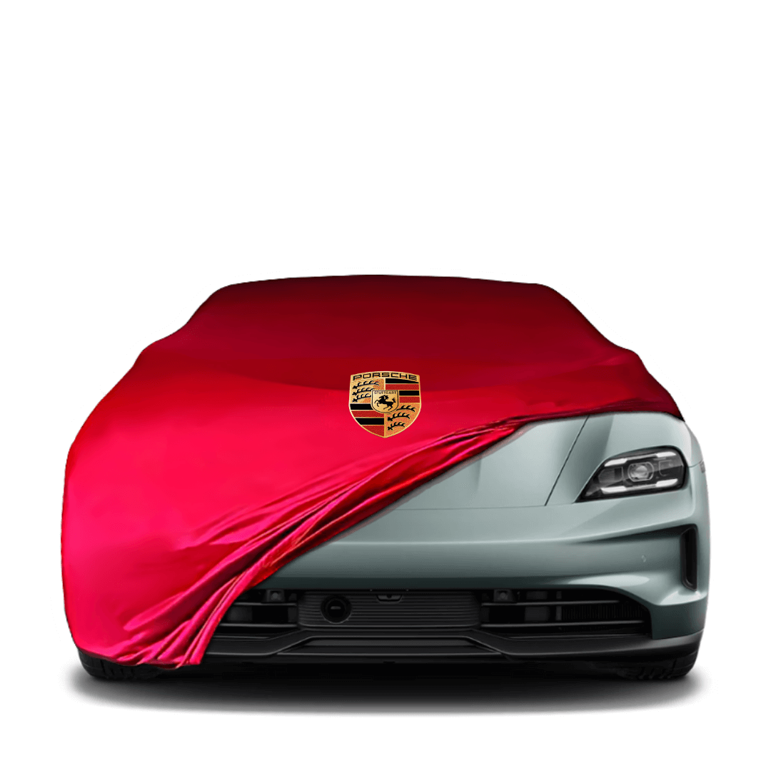 PORSCHE TAYCAN (Y1A) Indoor Car Cover - Red