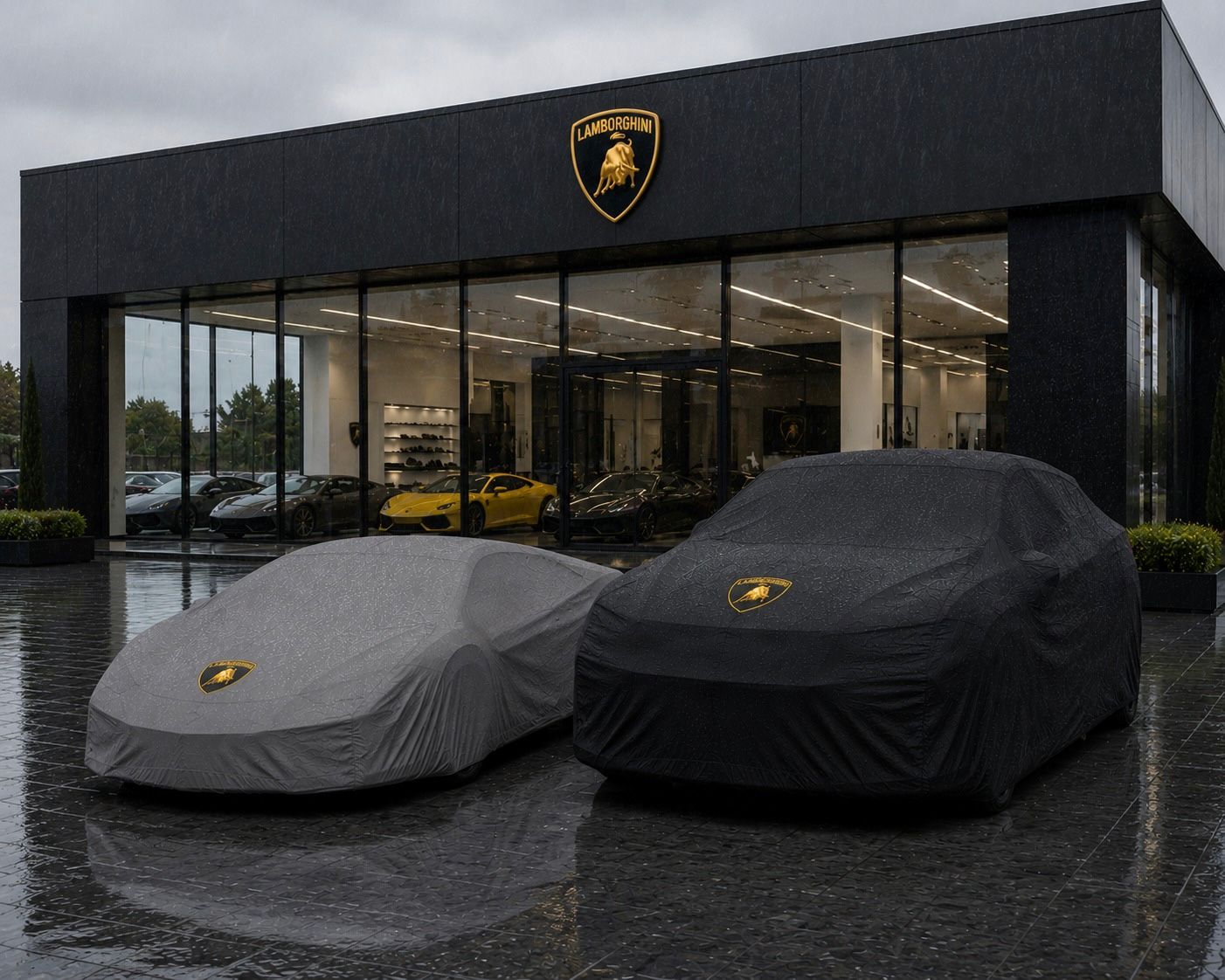 Lamborghini Premium Car Cover - Waterproof Outdoor