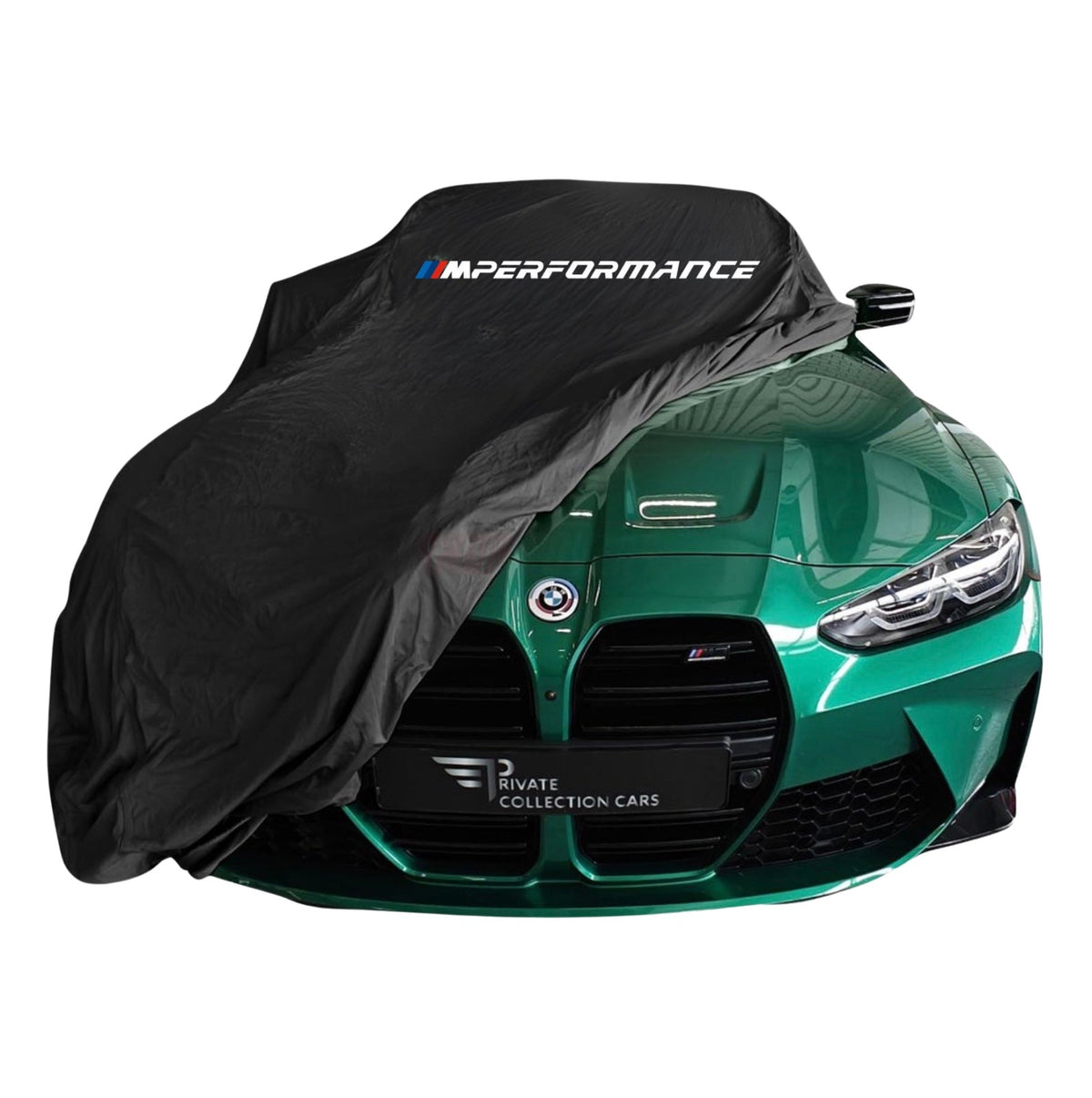 Fits BMW M Performance Outdoor Car Cover – Waterproof & Custom For M2 M3 M4 M5 M6 M8 - M Performance Logo on Hood - Only Waterproof Cover