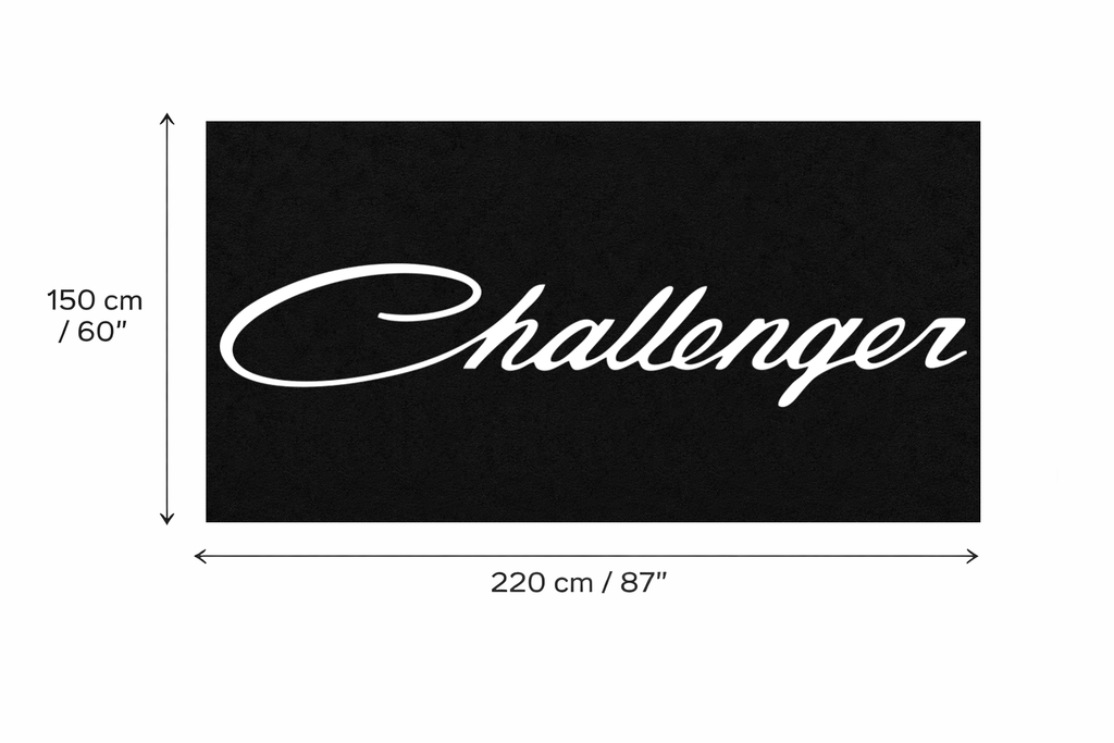 Premium Challanger Garage Rug – 5x7 ft (60x87")