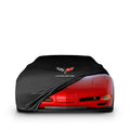 CORVETTE C5 INDOOR CAR COVER FOR ALL MODEL - Black - Corvette Logo
