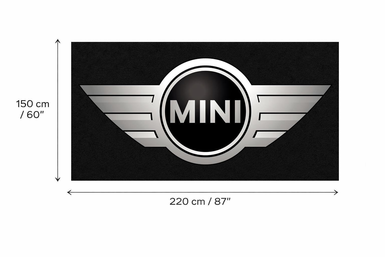 Premium Mini Garage Rug – 5x7 ft (60x87")