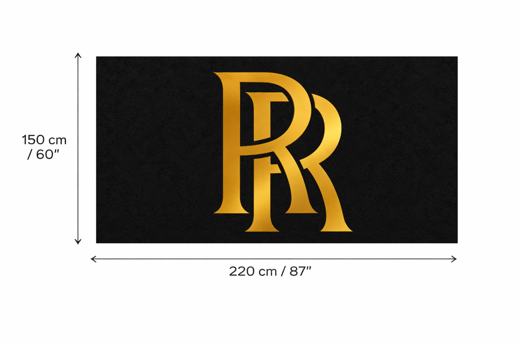Premium Rolls Royce Garage Rug – 5x7 ft (60x87")