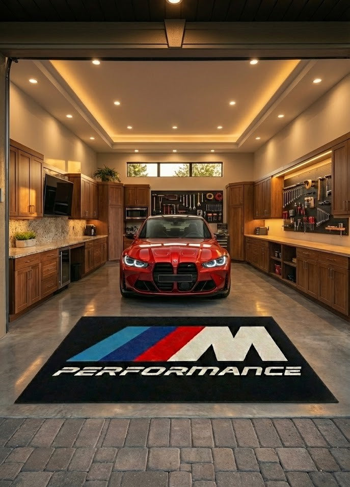 Premium BMW Garage Rug – 5x7 ft (60x87")